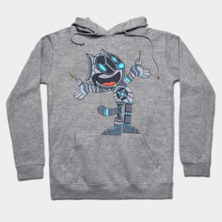 mecha cyborg felix the cat Hoodie